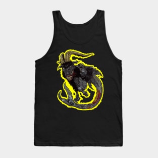 Zombie Art : ZOMBIE ZODIAC HORRORSCOPE (Capricorn) Tank Top